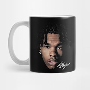 Lil Baby Big Face & Signature Mug